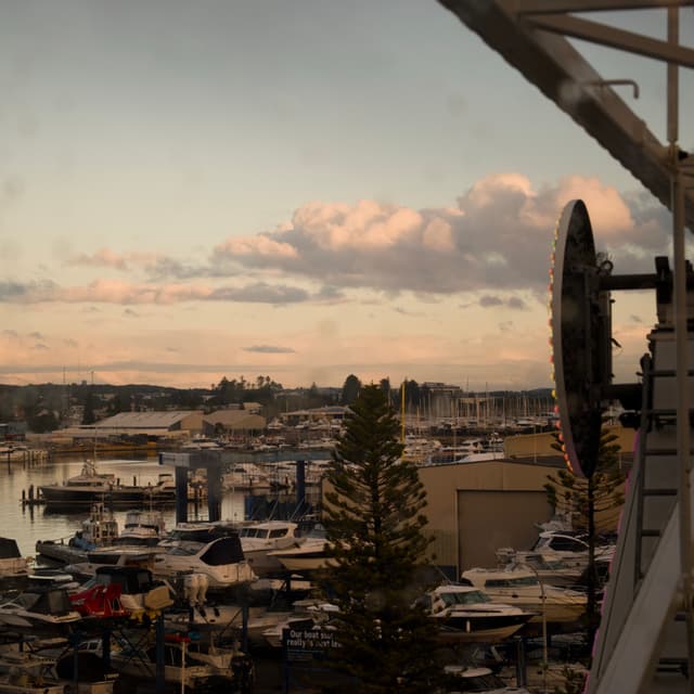 Camera gear laid out on a desk